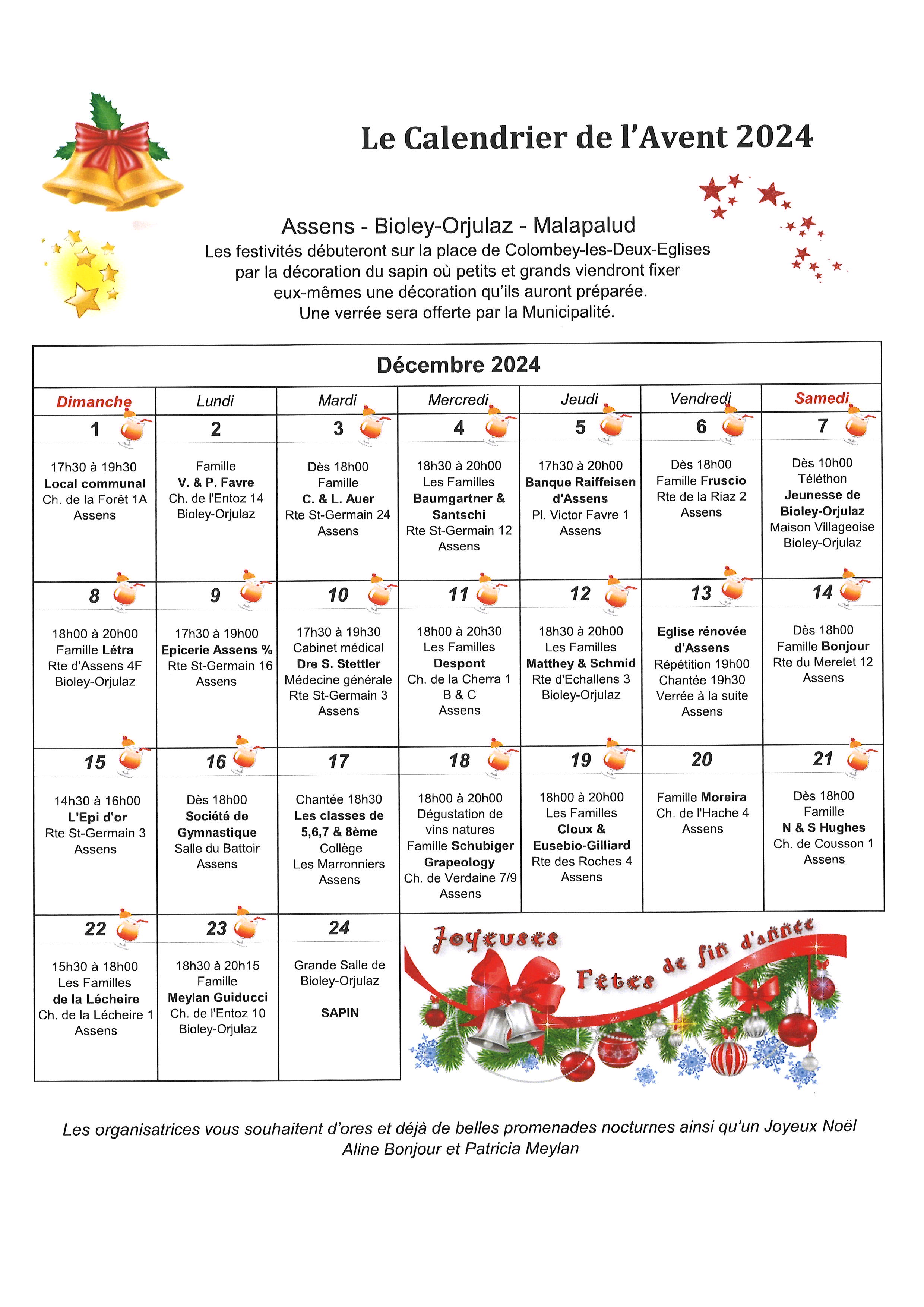 Découvrez le Calendrier de l'Avent 2024